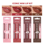 Matte Lipstick and Lip Liner Makeup Set