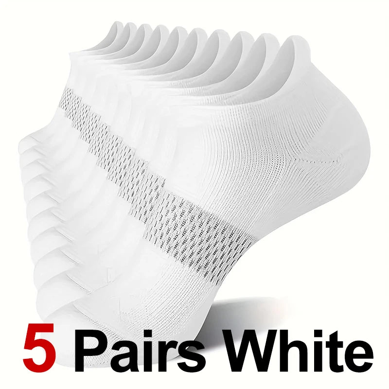 Polyester Blend Low Cut Sports Socks