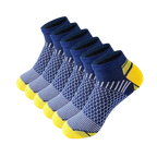 Polyester Blend Casual Ankle Socks For Men