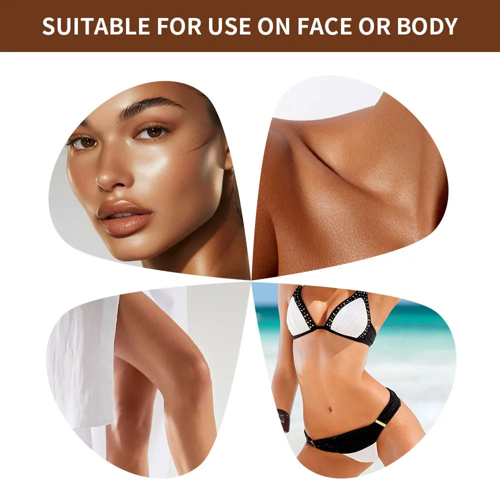 Sunless Tanning Body Lotion Liquid Bronzer
