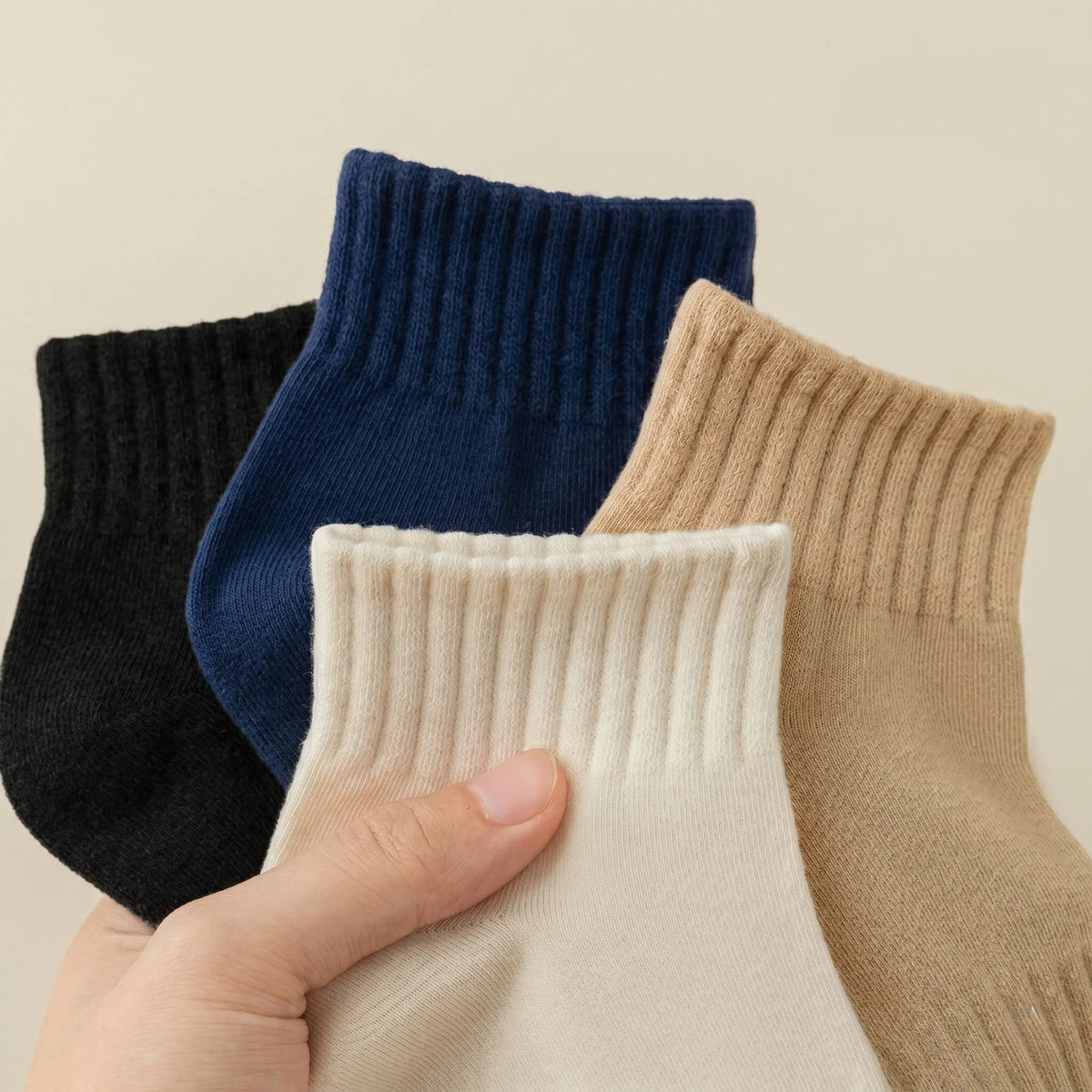 Polyester Elastane Women Ankle Socks Casual Daily Wear