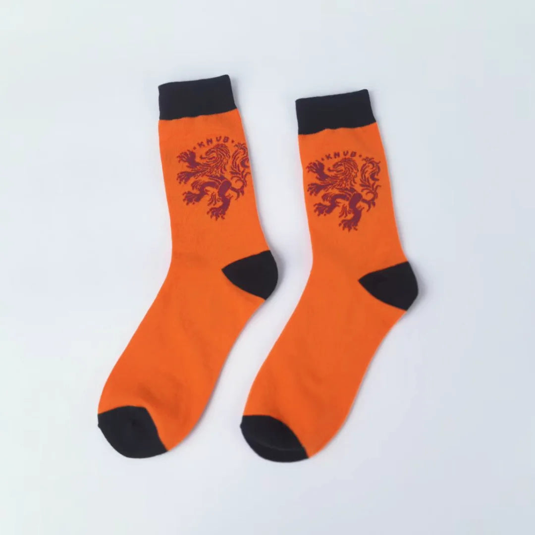 Cotton Polyester Knee High Athletic Socks