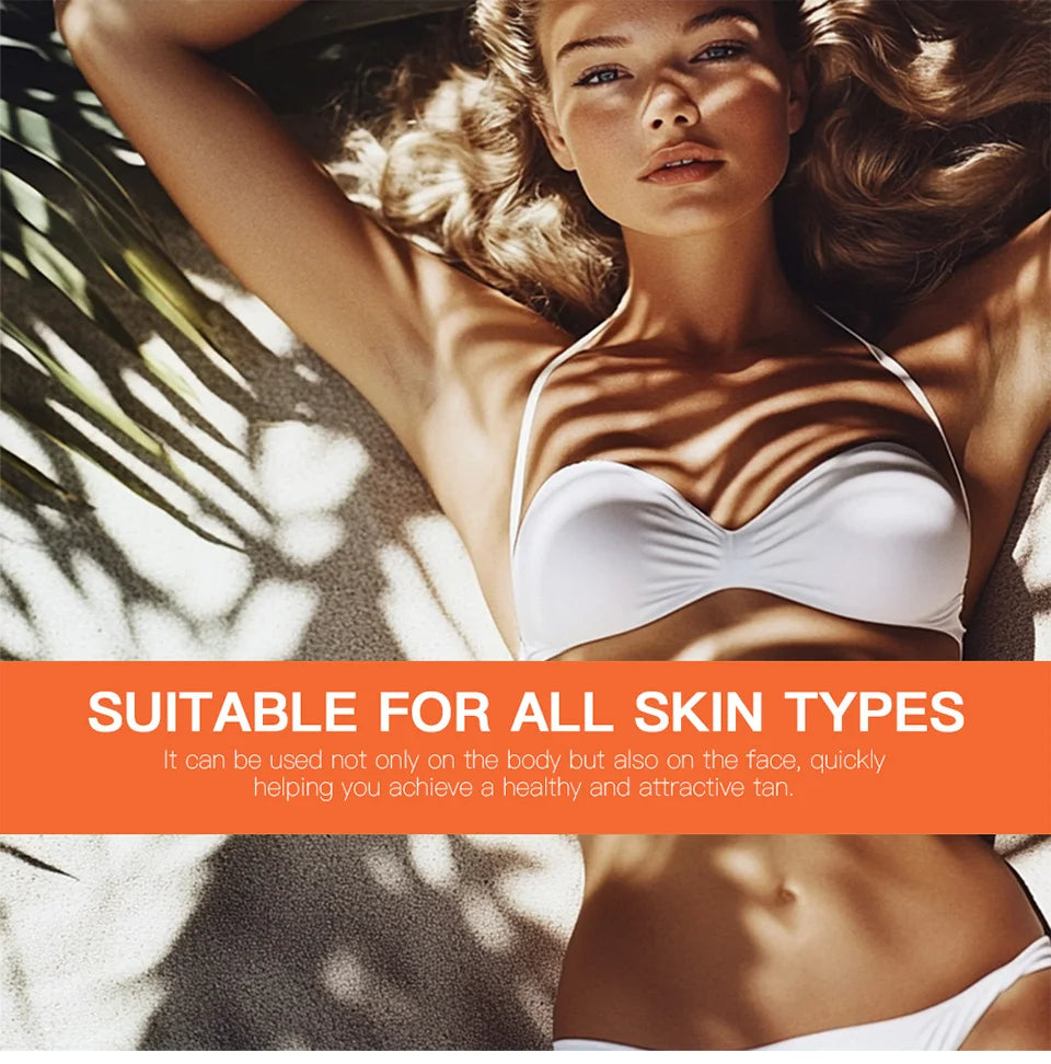 Intensive Tanning Gel Sun Bronzer Moisturizer