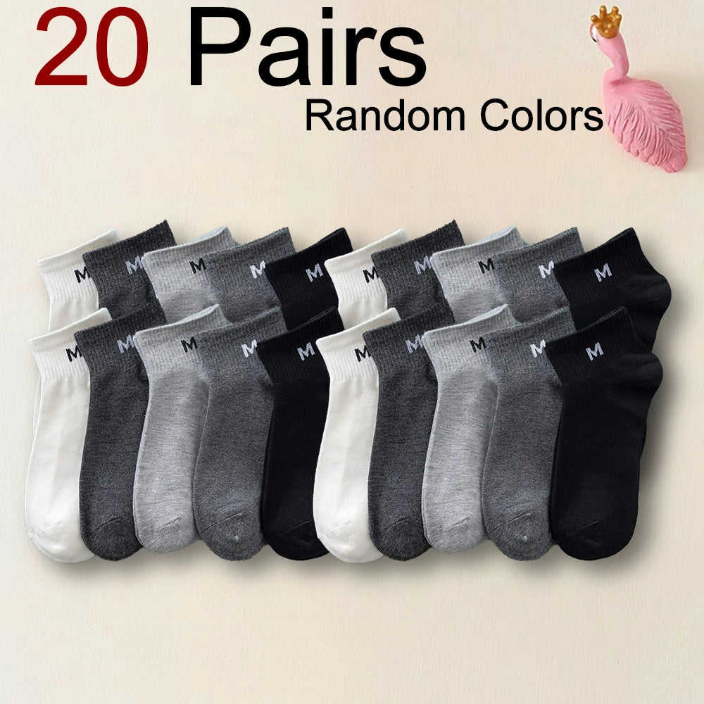 Polyester Spandex Ankle Socks Breathable Sports Casual Footwear