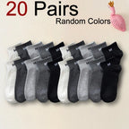 Polyester Spandex Ankle Socks Breathable Sports Casual Footwear