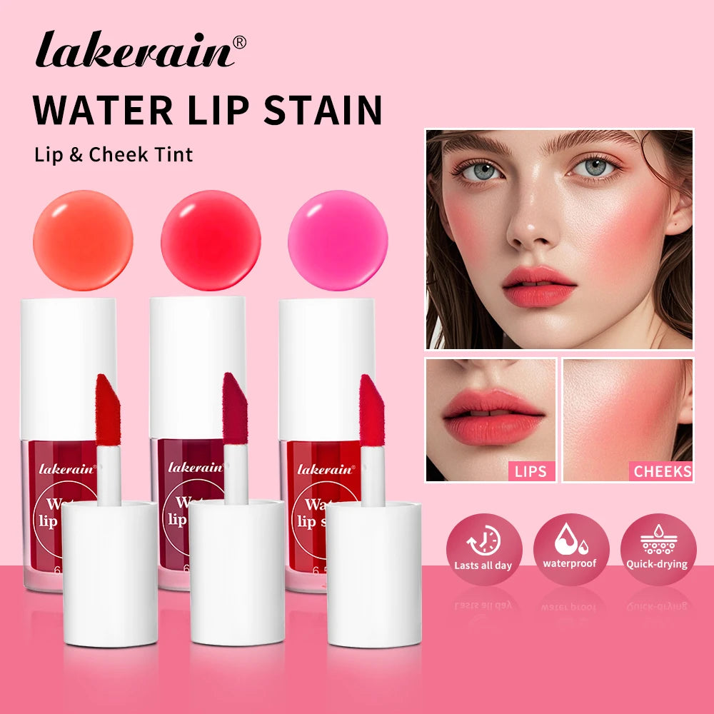 Waterproof Liquid Lip Stain And Cheek Tint - 4