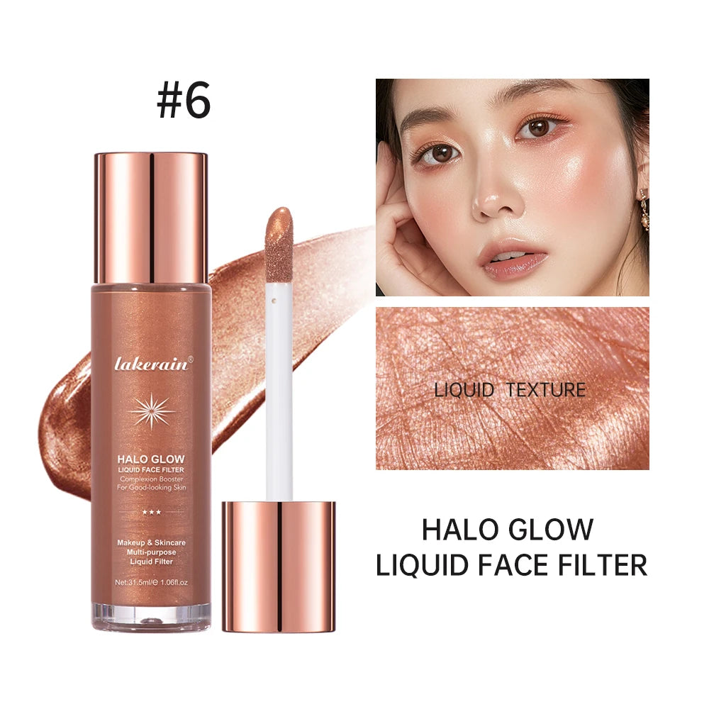 Liquid Face Highlighter Makeup Glow Serum