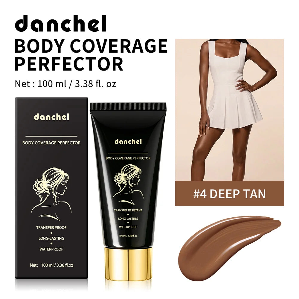 Waterproof Full Coverage Body Concealer Cream for Scars and Tattoos
