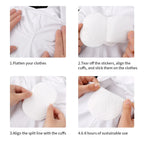 Disposable Cotton Underarm Sweat Pads for Perspiration Protection