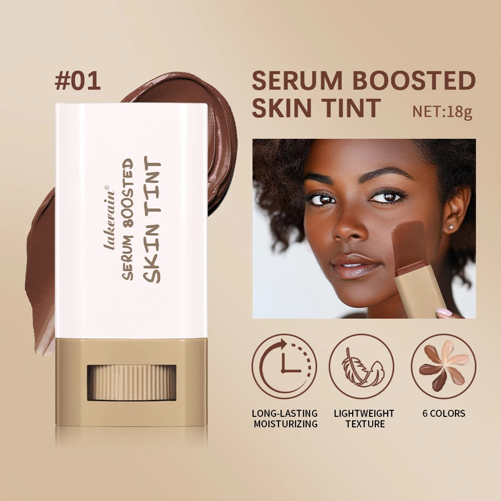 Foundation Stick and Pressed Powder Makeup Set - 5