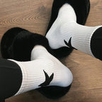 Cotton Star Pattern Mid Tube Socks