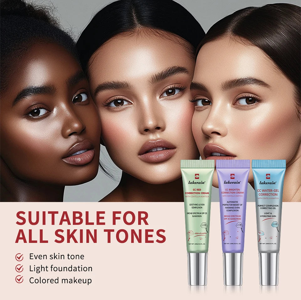 Color Correcting CC Cream Foundation Face Base - 8