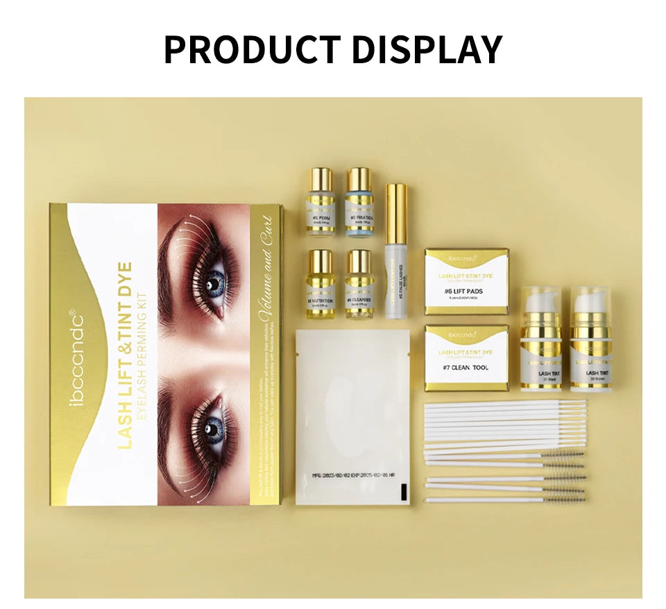 Professional Eyebrow Lamination and Tinting Kit - 24