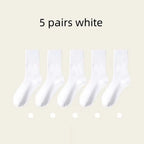 Polyester Elastane Low Tube Socks Set