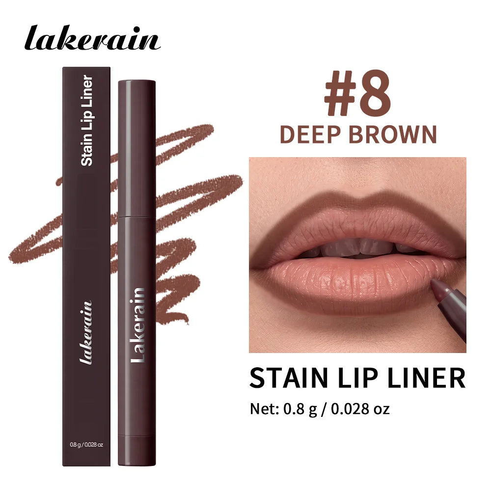 Matte Lip Liner Pencil Waterproof Long Lasting Contour Pen
