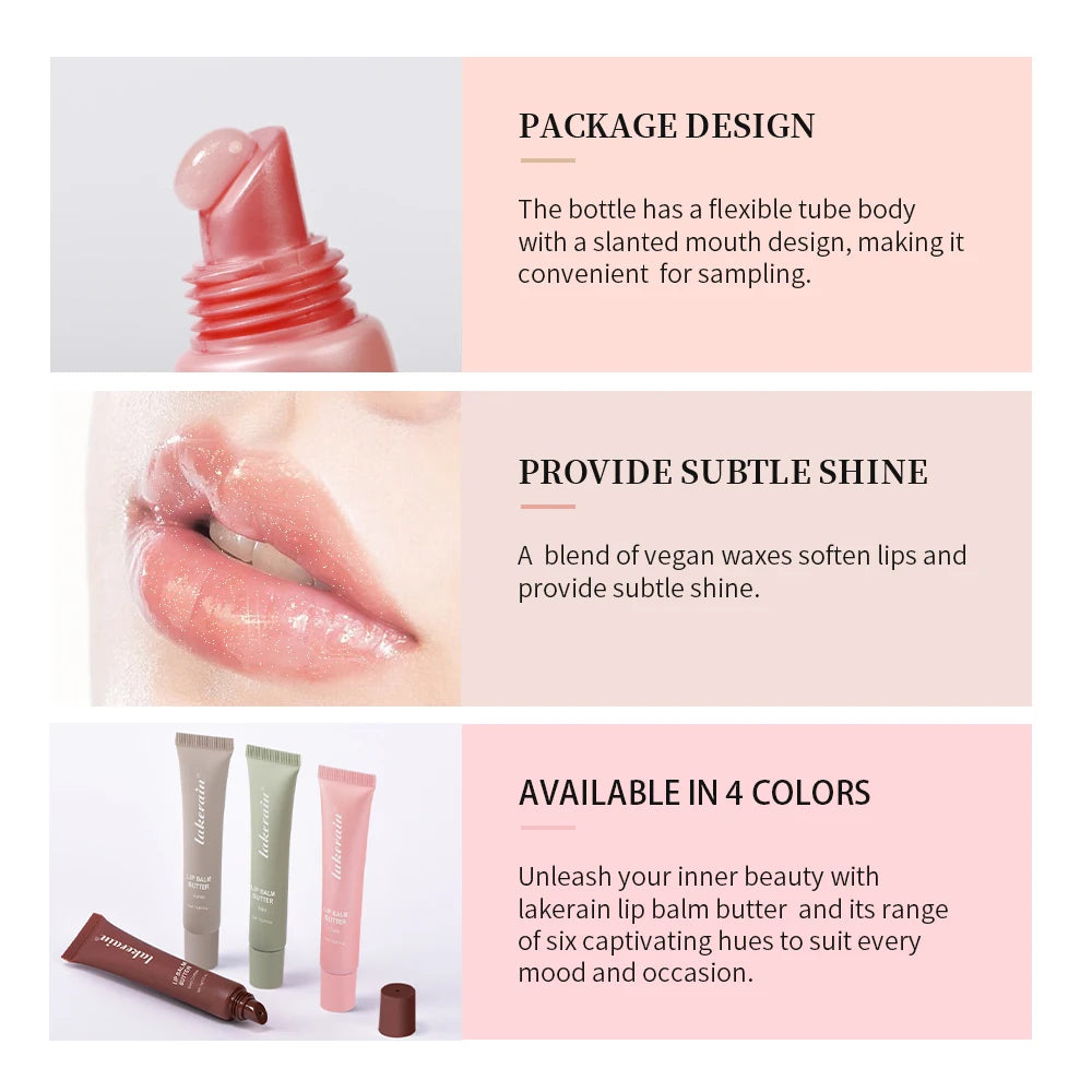 Moisturizing Lip Butter Treatment Balm for Dry Cracked Lips - 4