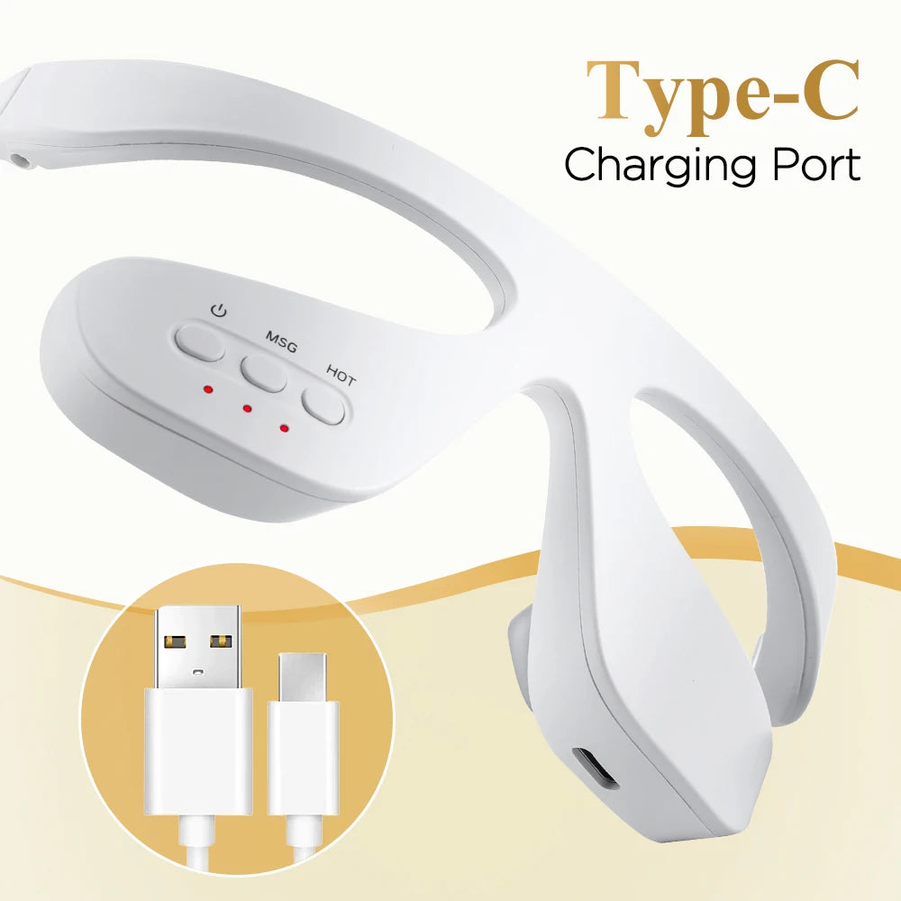 3D LED Red Light Vibration Eye Massager for Fatigue Relief