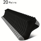 Polyester Elastane Blend Casual Low Cut Socks