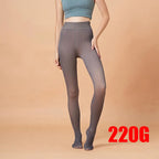 Fleece Lined Nylon Elastane Winter Tights