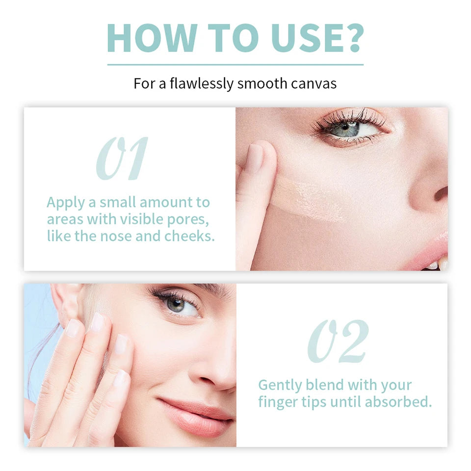 Cream Makeup Primer Pore Minimizing Oil Control Face Base - 15