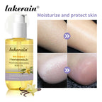 Vanilla Scented Moisturizing Body Oil for Dry Skin Hydration