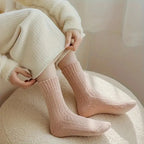 Thick Striped Plush Winter Socks for Women