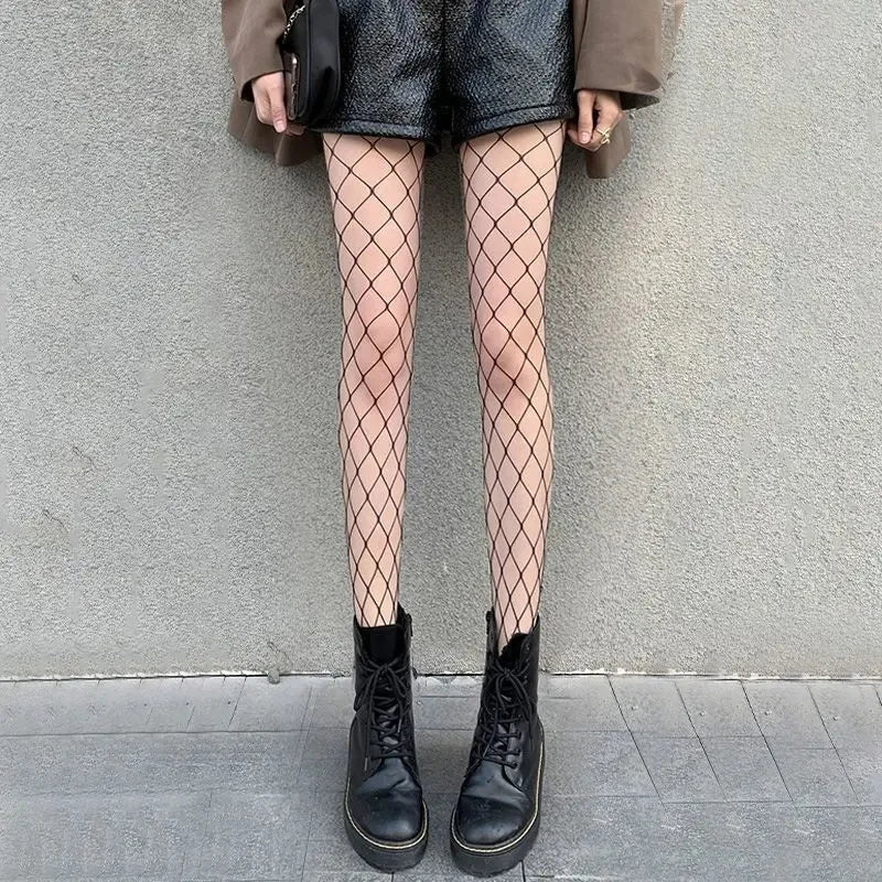 Polyester Mesh Fishnet Pantyhose Tights - 14