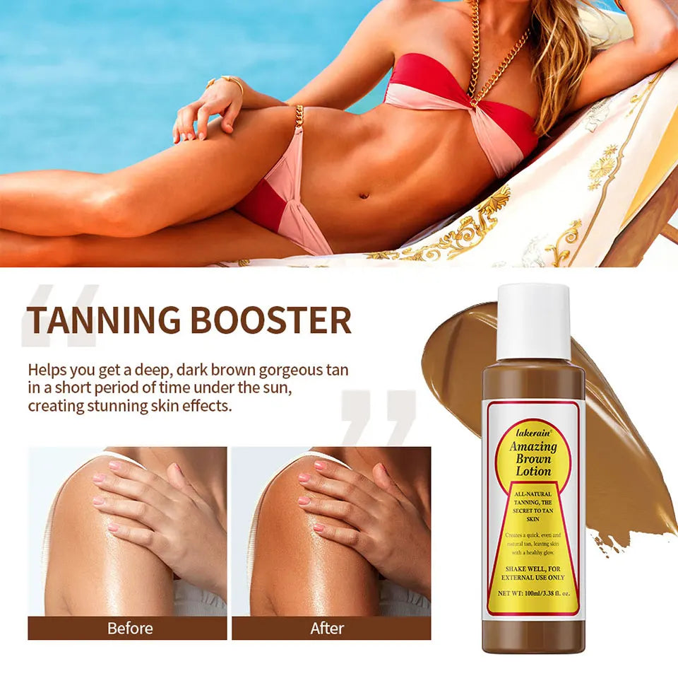 Sunless Tanning Body Lotion Liquid Bronzer