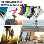 Cotton Polyester Blend Breathable Ankle Sports Socks