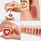 Strawberry Matte Lip Clay Velvet Cream Lipstick
