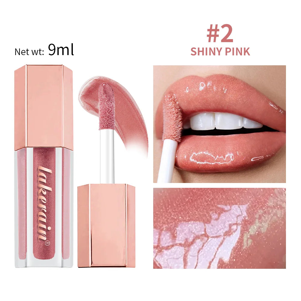 Shimmering Moisturizing Liquid Lip Gloss Lip Tint - 19
