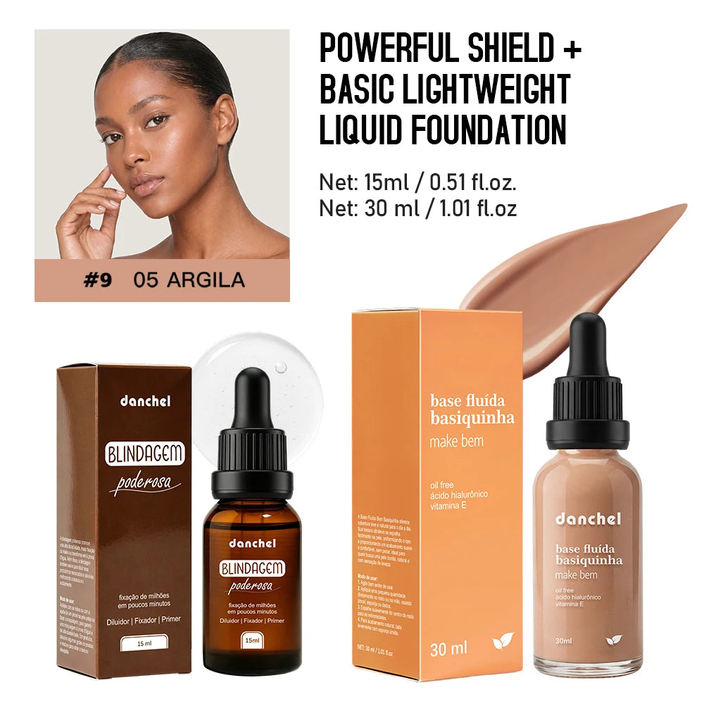 Liquid Foundation and Primer Makeup Set - 26