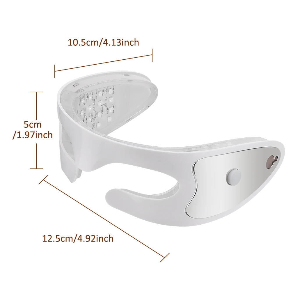 3D LED Red Light Vibration Eye Massager for Fatigue Relief