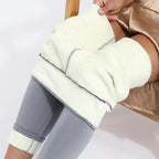 Fleece Lined Translucent Thermal Tights