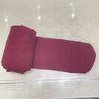 Red Nylon Polyester Slim Tights