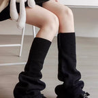 Polyester Spandex Knitted Leg Warmers