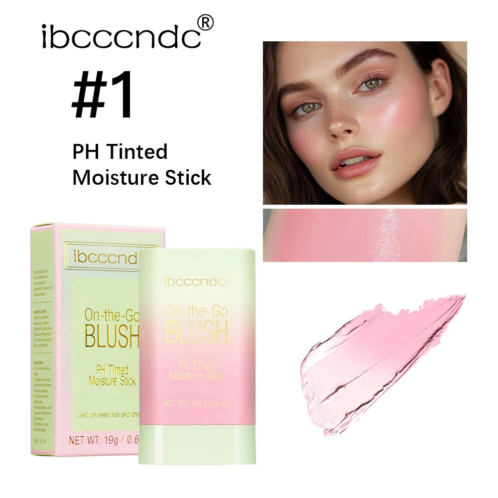 Cream Blush Stick Tinted Moisturizing Face Makeup