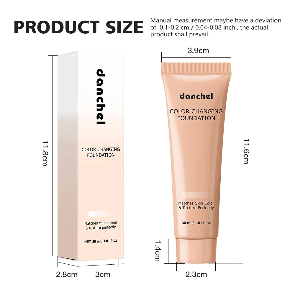 Color Changing Liquid Foundation Cream - 16
