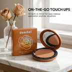 Matte Bronze Pressed Powder Face Contouring Makeup