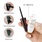 Waterproof Peel Off Eyebrow Tint Liquid Dyeing Cream