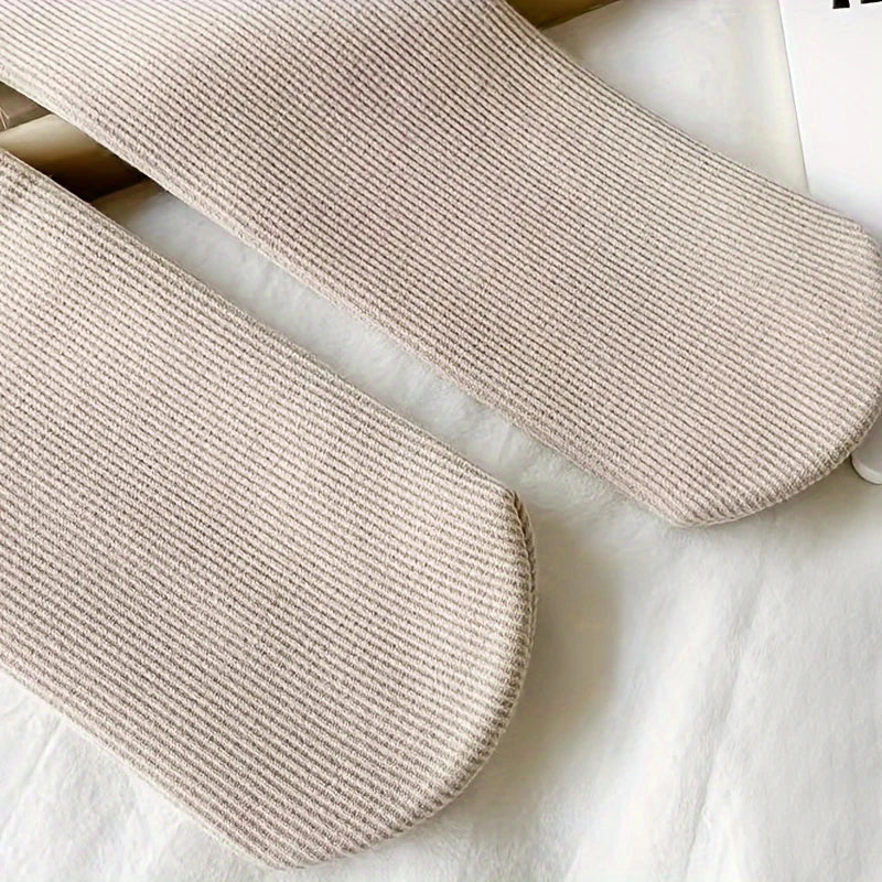 Thickened Thermal Women Socks Polyester Spandex Blend - 6