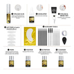Professional Eyelash and Eyebrow Lifting and Tinting Kit