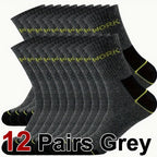 Polyester Elastane Crew Socks For Men