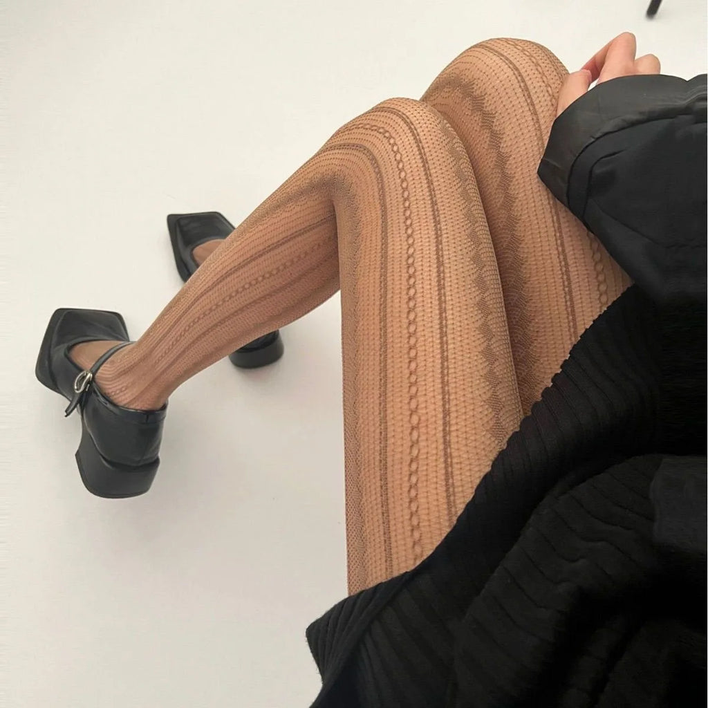 Nylon Hollow Out Fishnet Pantyhose Tights