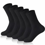 Polyester Elastane Blend Mens Crew Socks Multi Pack