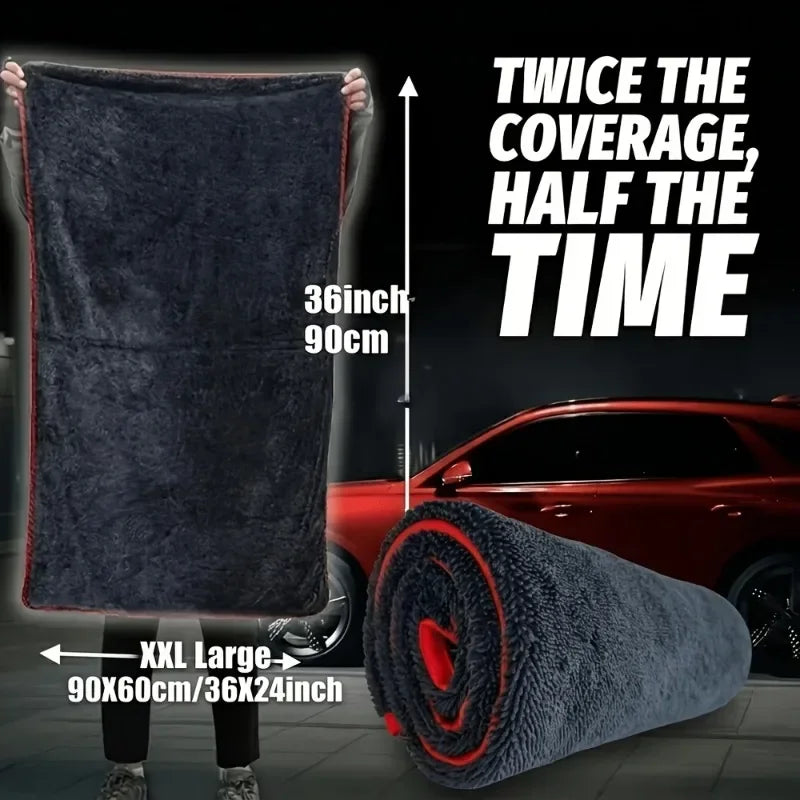 XXL Microfiber Car Drying Towel 24x36 Inch