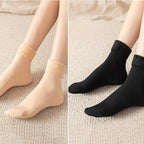 Polyester Fleece Lined Winter Socks