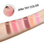 Embossed Matte Powder Blush Palette