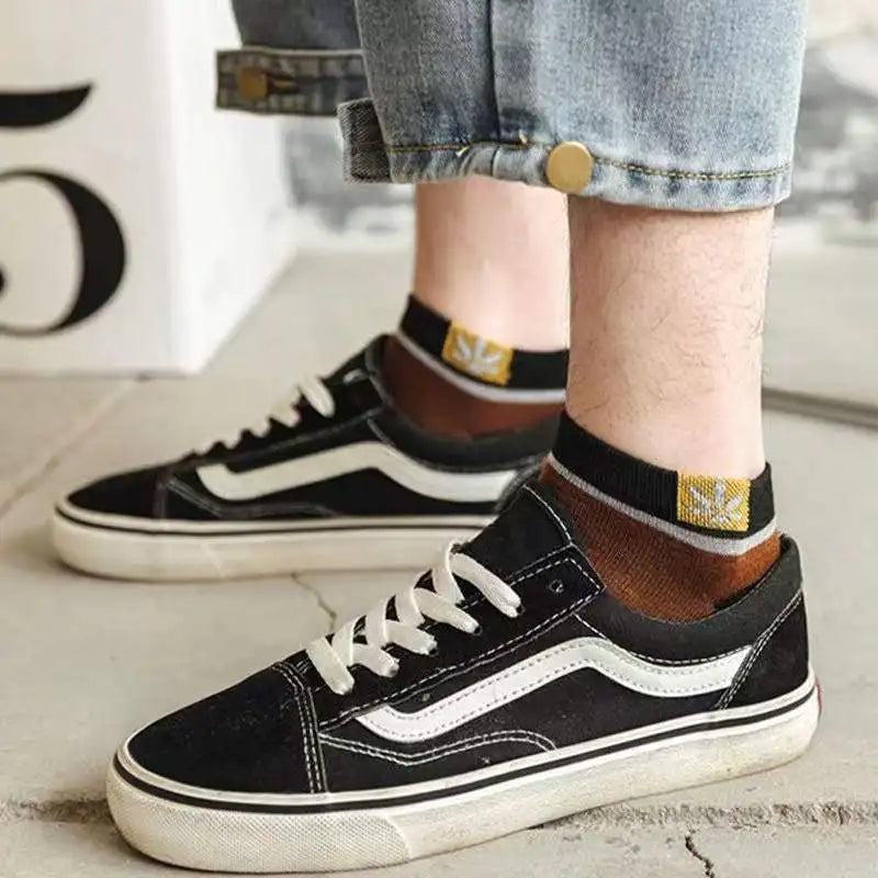 Cotton Blend Low Cut Casual Ankle Socks - 3