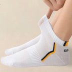 5 Pairs Polyester Spandex Low Tube Ankle Socks